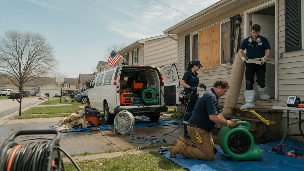 Water Damage Restoration in Chamois, MO near me